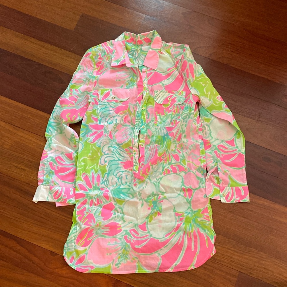 Lilly Pulitzer Cover Up size Small